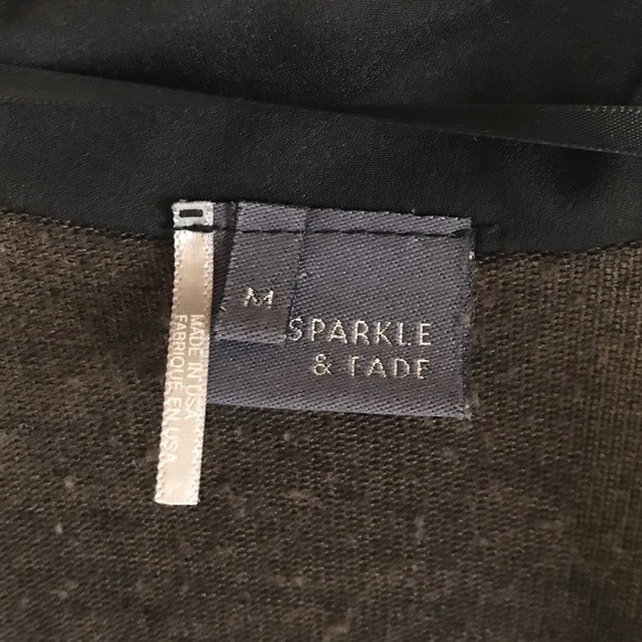 UO Sparkle & Fade Lapel Sweater - Picture 2 of 5